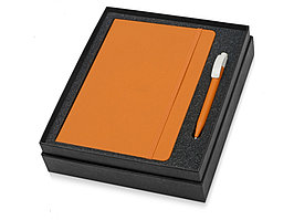 Подарочный набор Uma Vision с ручкой и блокнотом А5, оранжевый (артикул 700325.13)