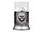 Подстаканник с хрустальным стаканом и ложкой РОССИЙСКИЙ-М, серебристый/прозрачный (артикул 5573), фото 3