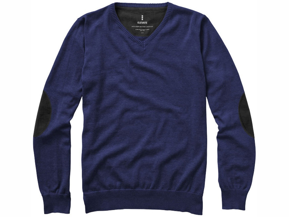 Пуловер Spruce мужской с V-образным вырезом, темно-синий (артикул 3821749L) - фото 7 - id-p65806023