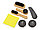 Набор для чистки обуви Шайн, черный, желтый, дерево (артикул 850310), фото 2
