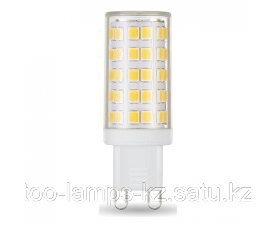 Лампа Gauss G9 AC185-265V 6W 770lm 3000K керамика LED 1/10/200, фото 2