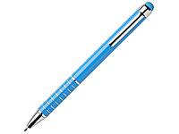 Алюминиевая глазурованная шариковая ручка, синий (артикул 10714202)