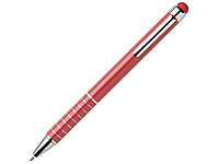Алюминиевая глазурованная шариковая ручка, красный (артикул 10714203)