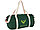 Хлопковая сумка Barrel Duffel, зеленый/бежевый (артикул 12019503), фото 4