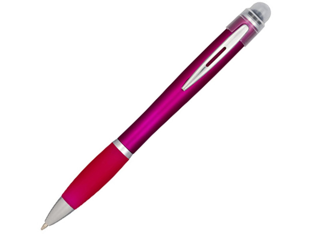 Ручка цветная светящаяся Nash, розовый (артикул 10714701)
