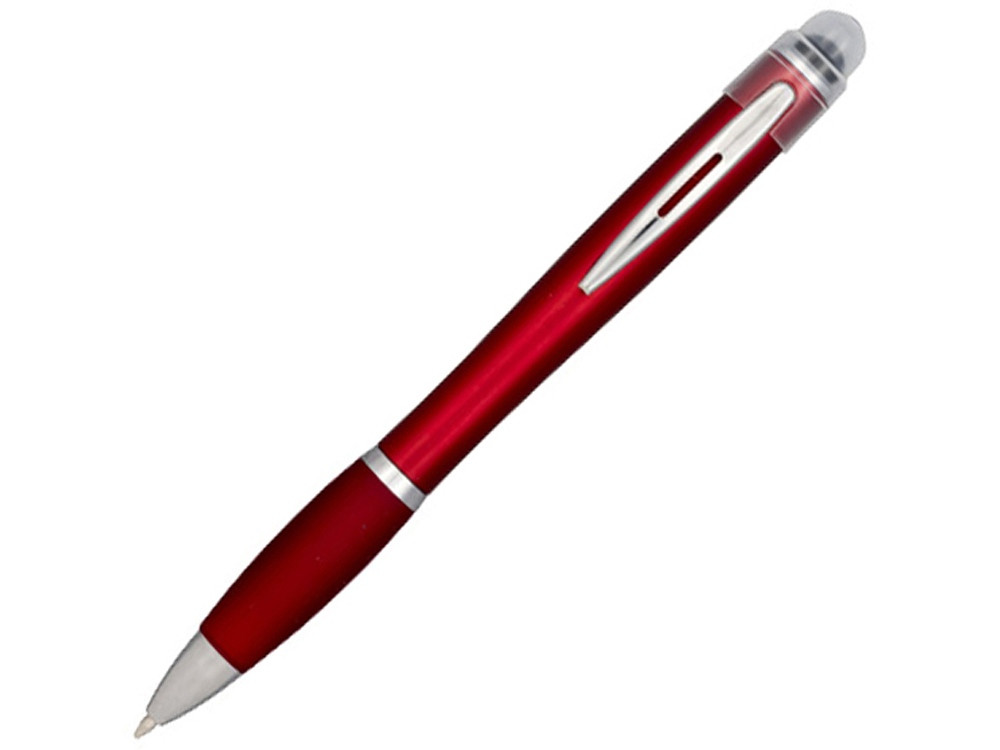 Ручка цветная светящаяся Nash, красный (артикул 10714702)