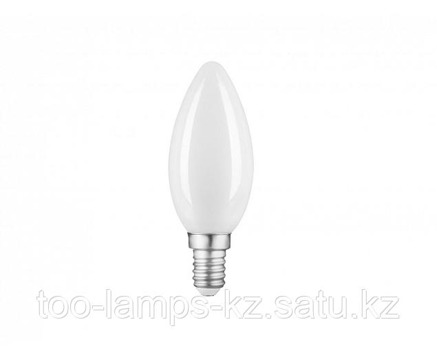 Лампа Gauss Filament Свеча 9W 590lm 3000К Е14 milky диммируемая LED 1/10/50