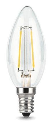 Лампа Gauss LED Filament Свеча 5W E14 2700K 420 lm (3шт в упак) 103801105T, фото 2