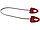 Резинка для занятий йогой Dolphin с ручкой, красный (артикул 12613002), фото 5
