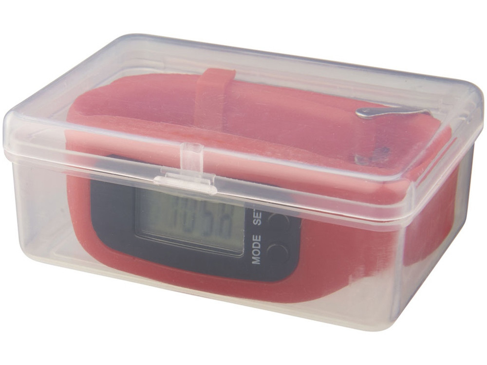 Смарт часы с шагомером Get-Fit, красный (артикул 12613102) - фото 3 - id-p65814994