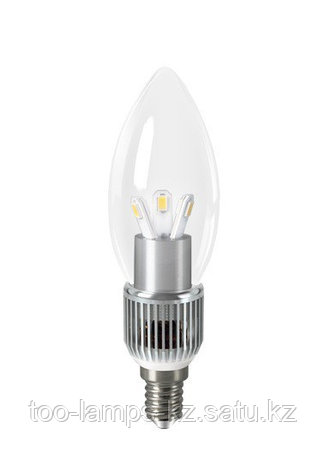 Лампа Gauss Candle Cristal 5W E14 27 HA103201105-D диммируемая, фото 2
