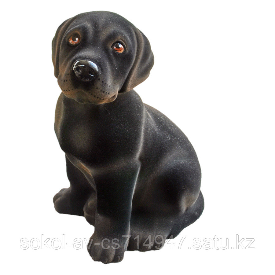 Копилка / статуэтка, керамическая собака Лабрадор, 30*24*17 см