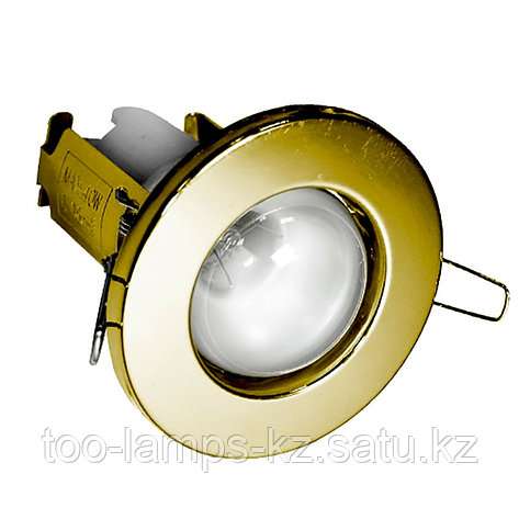 Спот встраиваемый R63 FLAT RING GD, фото 2