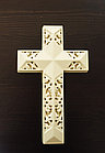 Панно крест резной настенный из дерева Итальянский, 11.8 x 19.3 см, фото 4