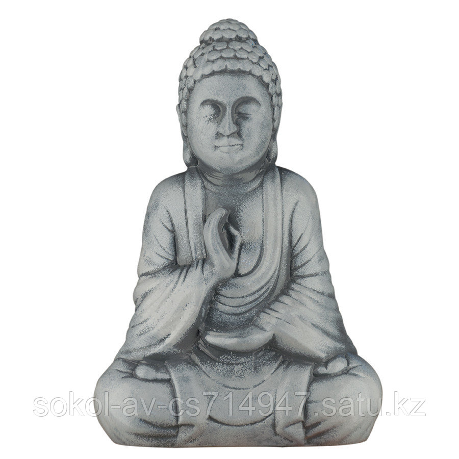 Садовая фигура Будда, декор, фигурка, скульптура для сада, керамическая, ландшафтная, 27*18*11 см, 02