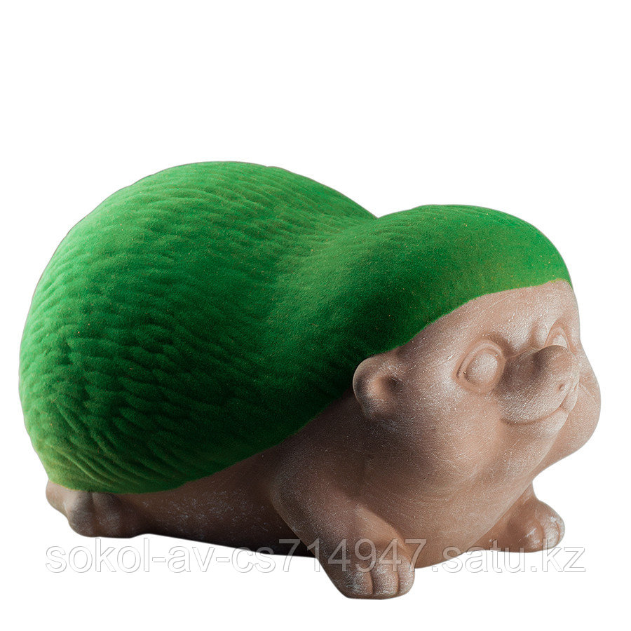 Садовая фигура Ежик, декор, фигурка, скульптура для сада, керамическая, ландшафтная, 27*17*13 см
