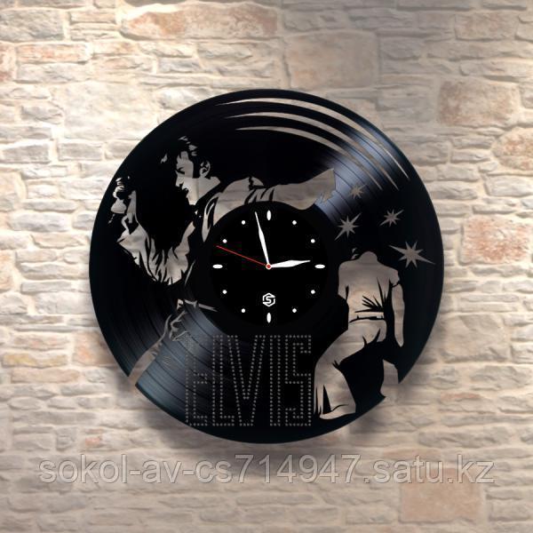 Настенные часы из пластинки, Elvis Presley Элвис Пресли,  подарок фанатам, любителям, 0216