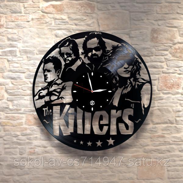 Настенные часы из пластинки, группа The Killers, подарок фанатам, любителям, 0244