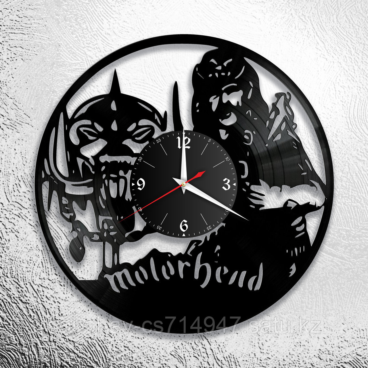 Настенные часы из пластинки, Motorhead, подарок фанатам, любителям, 0687