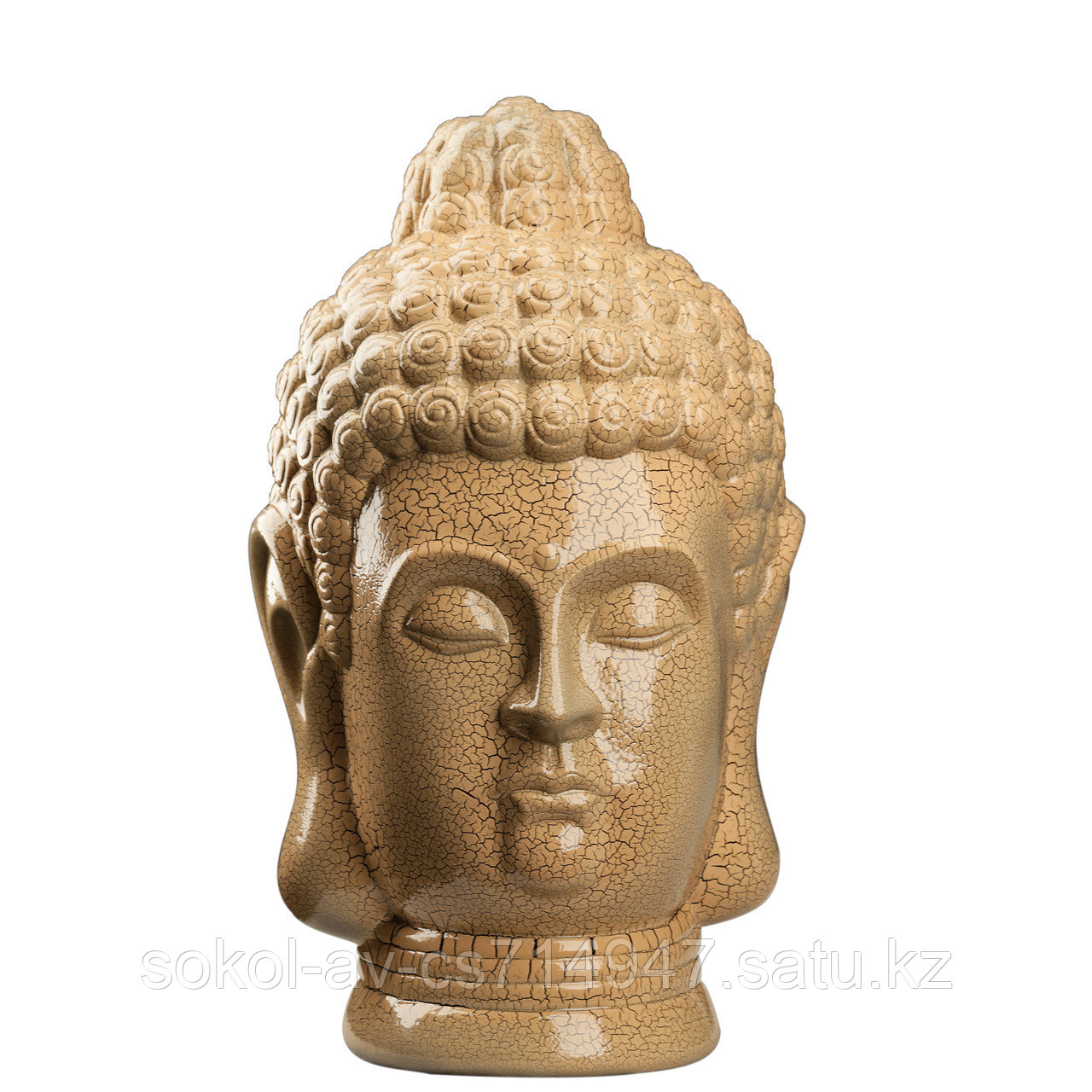 Статуэтка Будда The Buddha, подарок буддисту, керамика, 31*19*19 см, беж