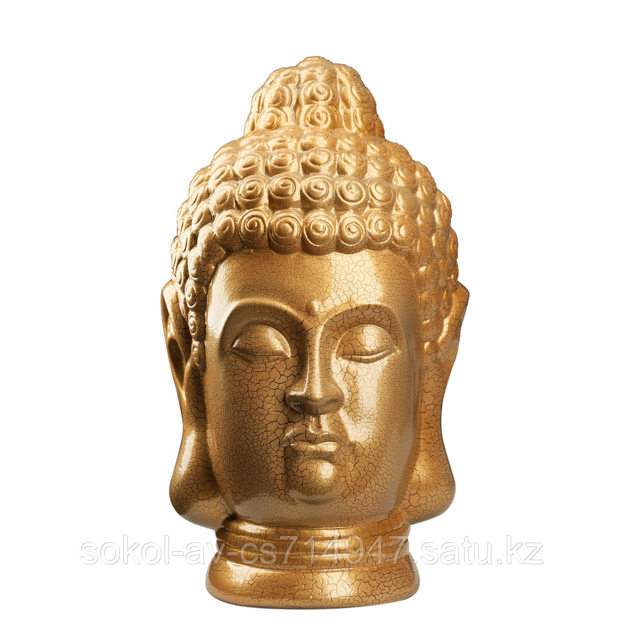 Статуэтка Будда The Buddha, подарок буддисту, керамика, 31*19*19 см, зол