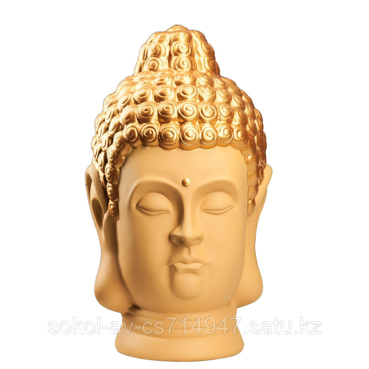 Статуэтка Будда The Buddha, подарок буддисту, керамика, 31*19*19 см, бежевый