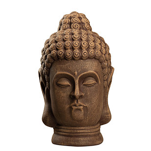 Статуэтка Будда The Buddha, подарок буддисту, керамика, 31*19*19 см, коричневый
