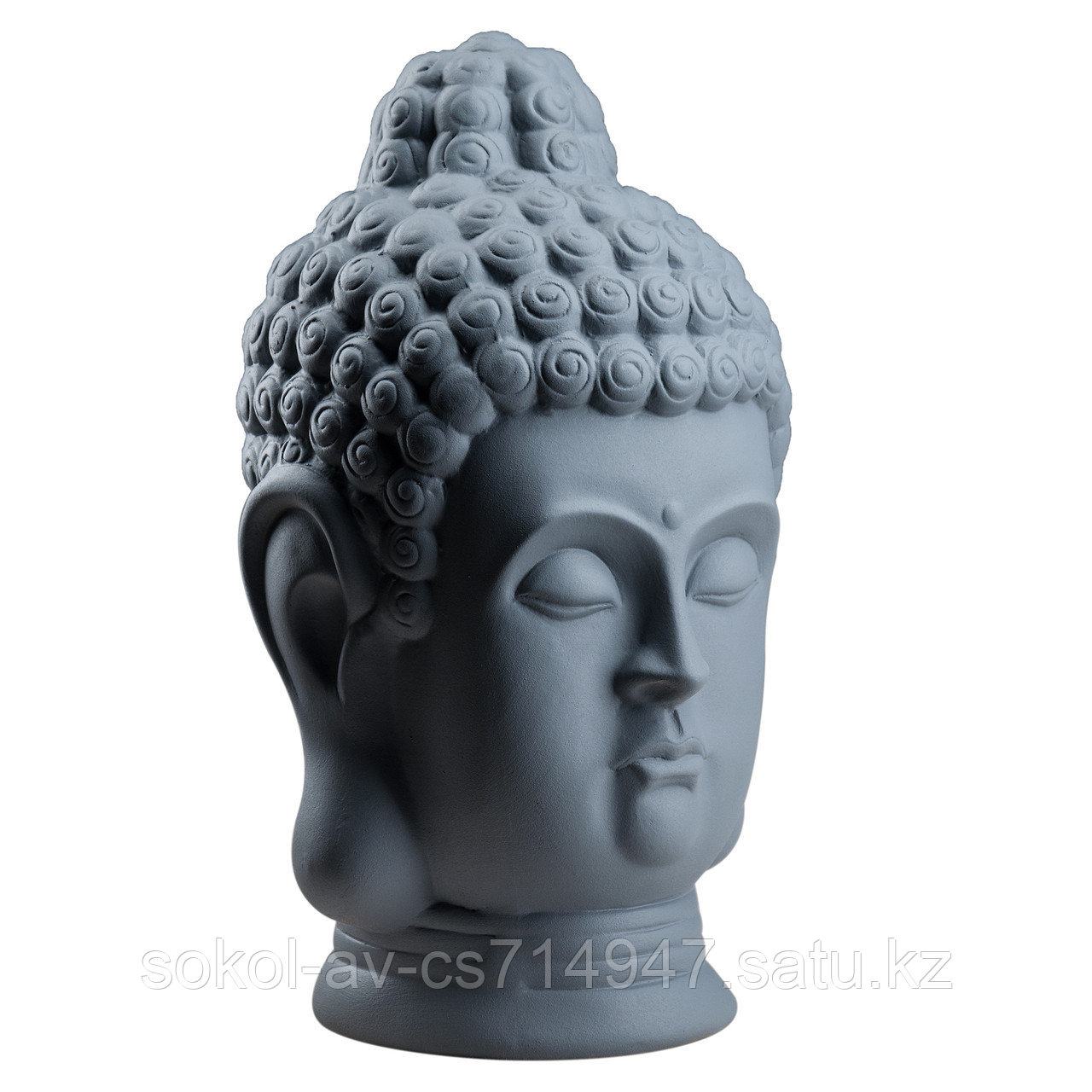 Статуэтка Будда The Buddha, подарок буддисту, керамика, 31*19*19 см, серый