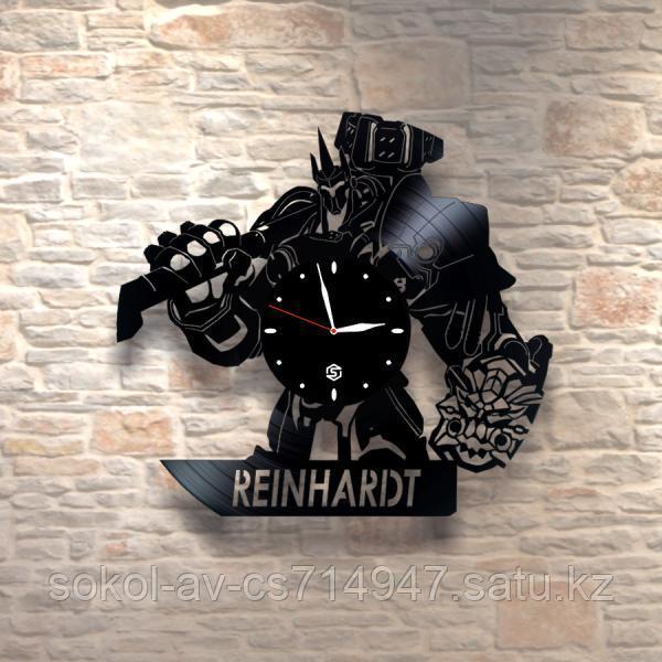 Настенные часы из пластинки, reinhardt, мальчику в детскую комнату, 0299