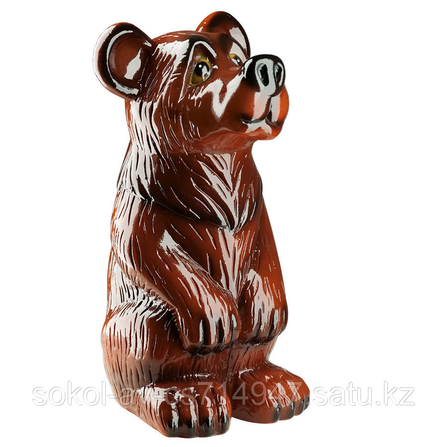 Копилка / статуэтка керамическая Медведь, высота 39 см, 003