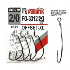 Офсетный крючок Fanatik FO-3312-XL №2/0