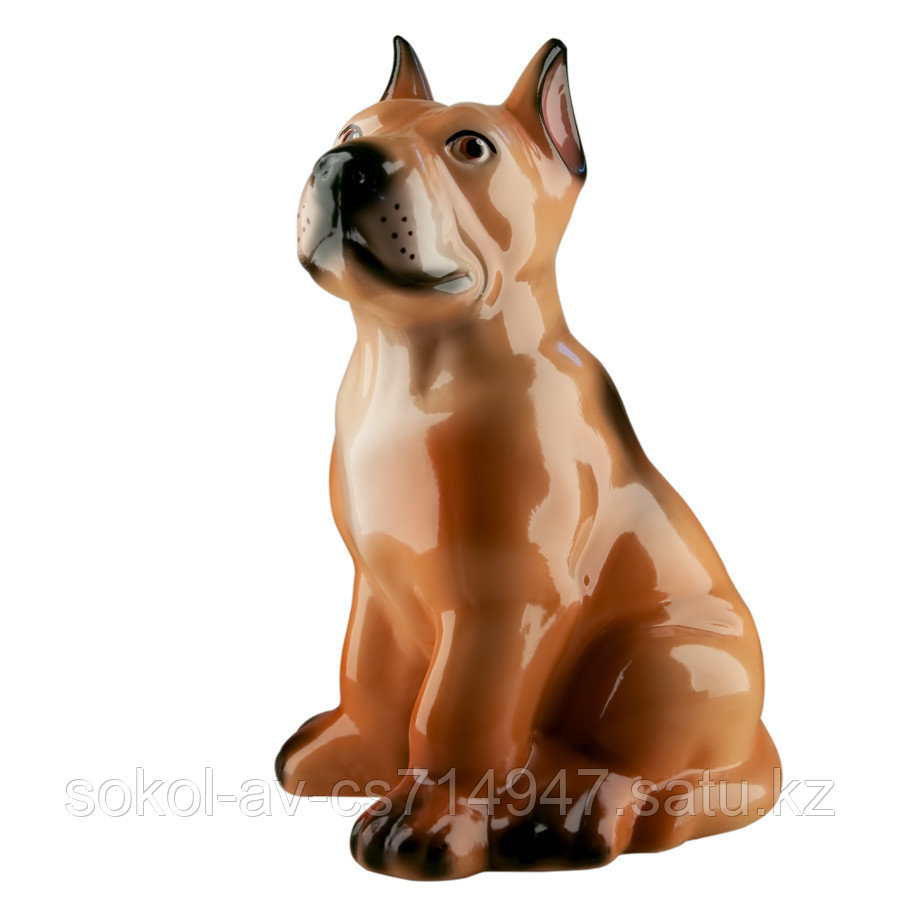 Копилка / статуэтка, керамическая собака Немецкий дог, 32 см
