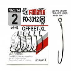 Офсетный крючок Fanatik FO-3312-XL № 2