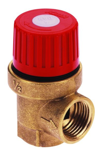 Предохранительный клапан 1/2" давление 8 бар (мембранный) арт. 241 ICMA