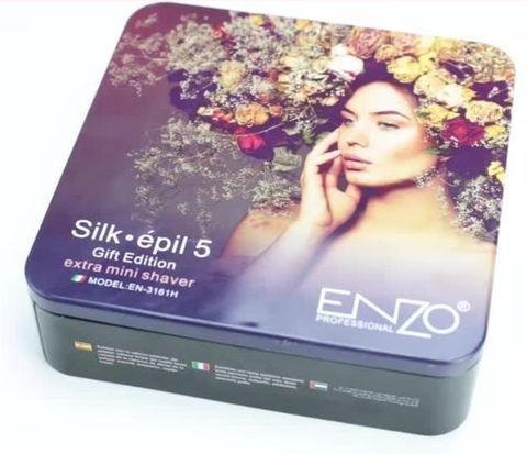 Эпилятор ENZO Silk Epil 5 в подарочной упаковке + мини-эпилятор для лица - фото 4 - id-p88588689