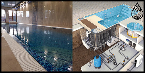 Проектирование бассейнов, дизайн и особенности вентиляции.