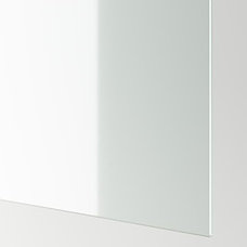 Гардероб ПАКС белый Сэккен матовое стекло ИКЕА, IKEA, фото 2