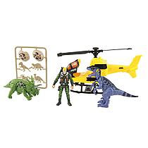 Игровой набор: Охотник за динозаврами, с вертолетом