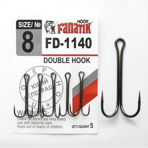 Двойной крючок Fanatik FD-1140 № 8