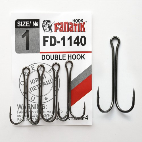 Двойной крючок Fanatik FD-1140 № 1