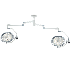 Двухкупольная хирургическая лампа без монитора (с камерой), LD20-52