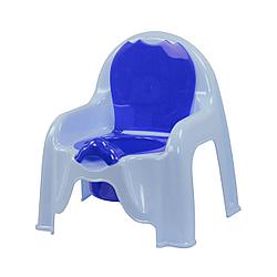 Детский горшок-стульчик, голубой (Альтернатива пласт, Россия)