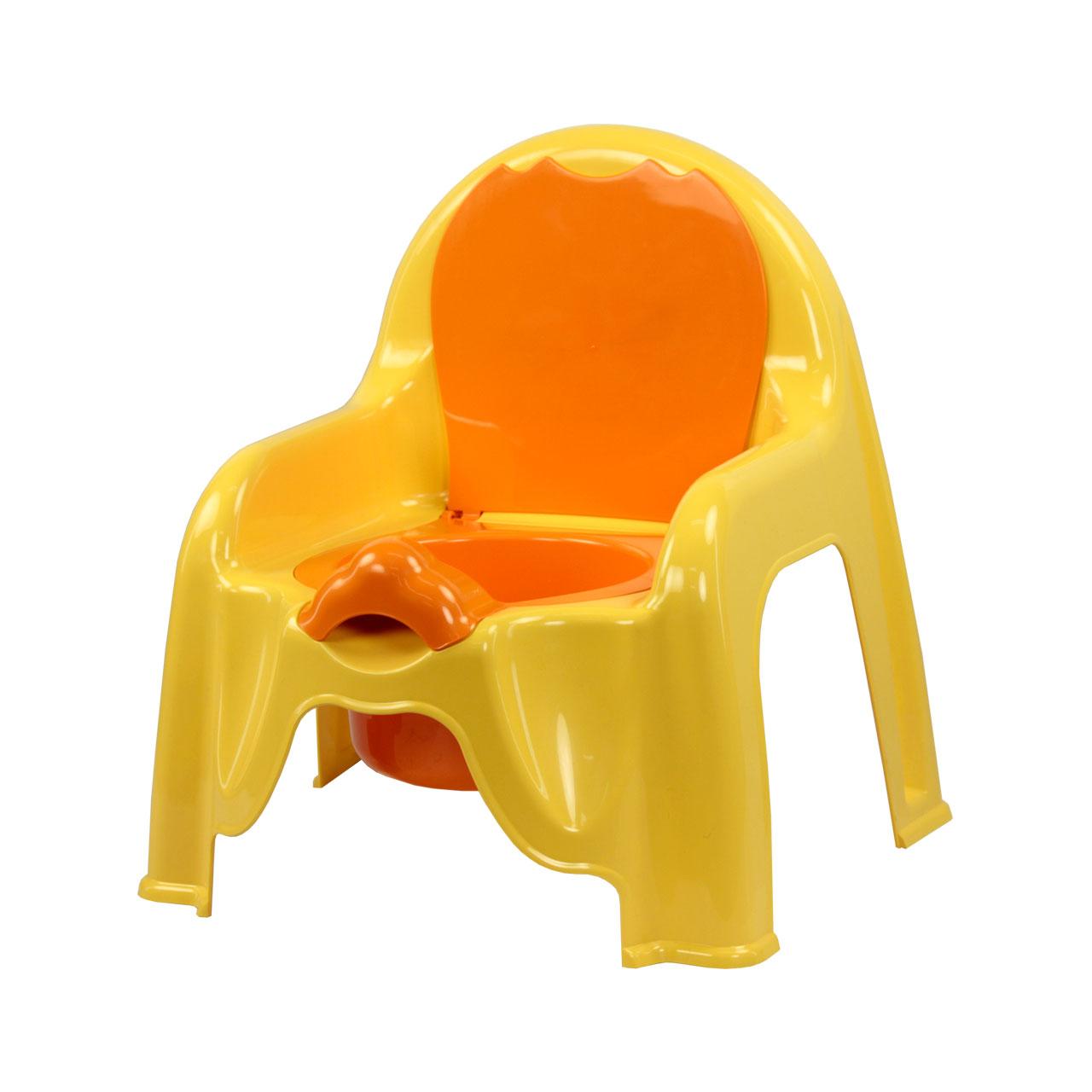 Детский горшок-стульчик, св.жёлтый (Альтернатива пласт, Россия)