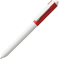 Ручка шариковая Hint Special, белая с красным (артикул 3318.65)