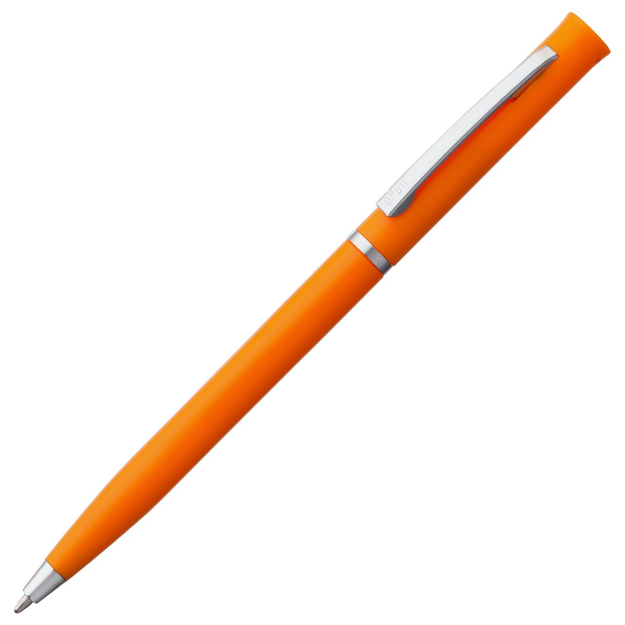 Ручка шариковая Euro Chrome, оранжевая (артикул 4478.20) - фото 1 - id-p88632354