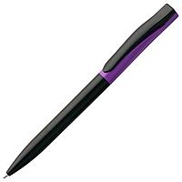 Ручка шариковая Pin Special, черно-фиолетовая (артикул 7122.37)