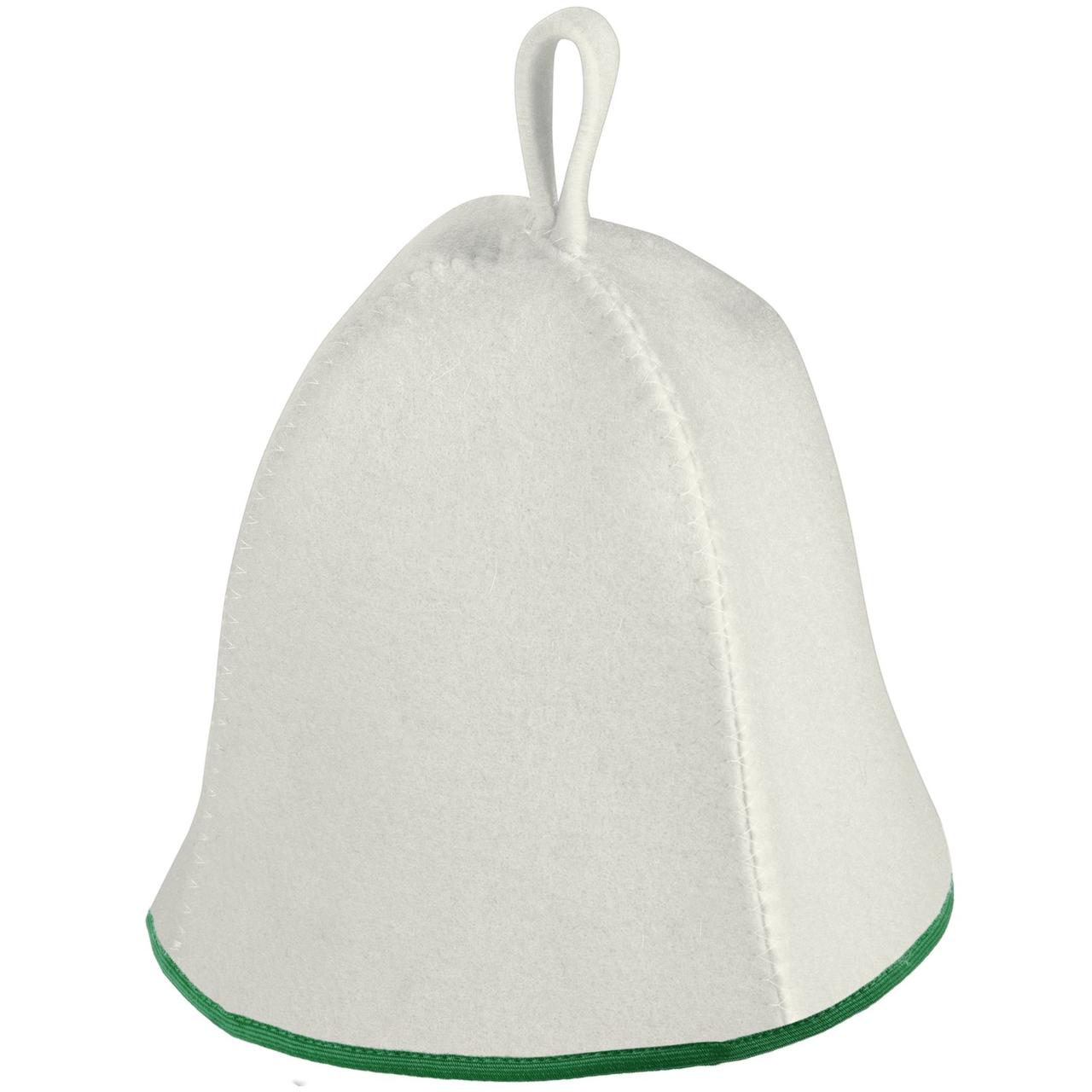 Банная шапка Heat Off Colour, с зеленой окантовкой (артикул 12890.90)