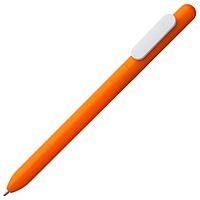 Ручка шариковая Slider, оранжевая с белым (артикул 7522.62)