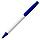 Ручка шариковая Prodir DS1 TPP, белая с синим (артикул 4764.64), фото 4