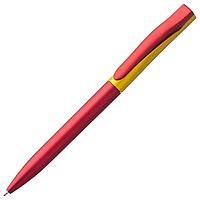 Ручка шариковая Pin Fashion, красно-желтый металлик (артикул 7121.58)